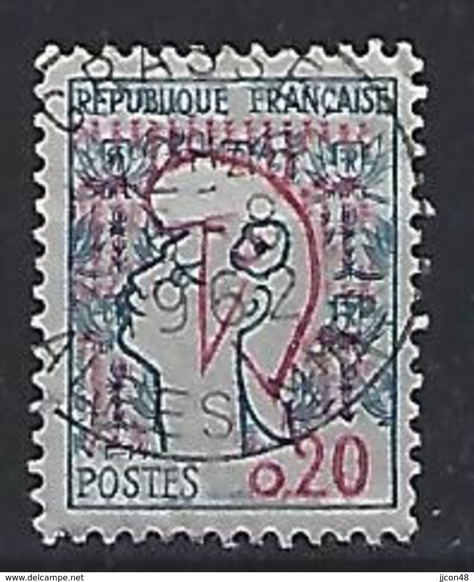 France 1961 Marianne De Cocteau (o) O.20c (type I) - 1961 Marianne De Cocteau