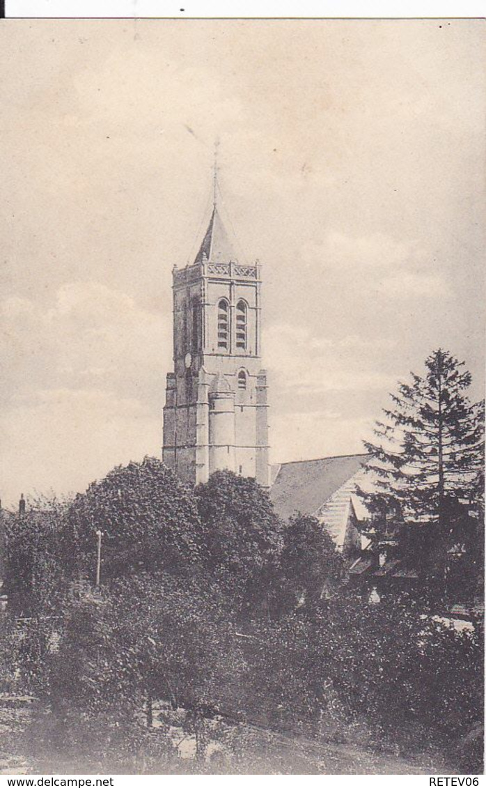 ( 80 ) - Marchelepot Kirche  Carte Allemande 1° Guerre - Autres & Non Classés