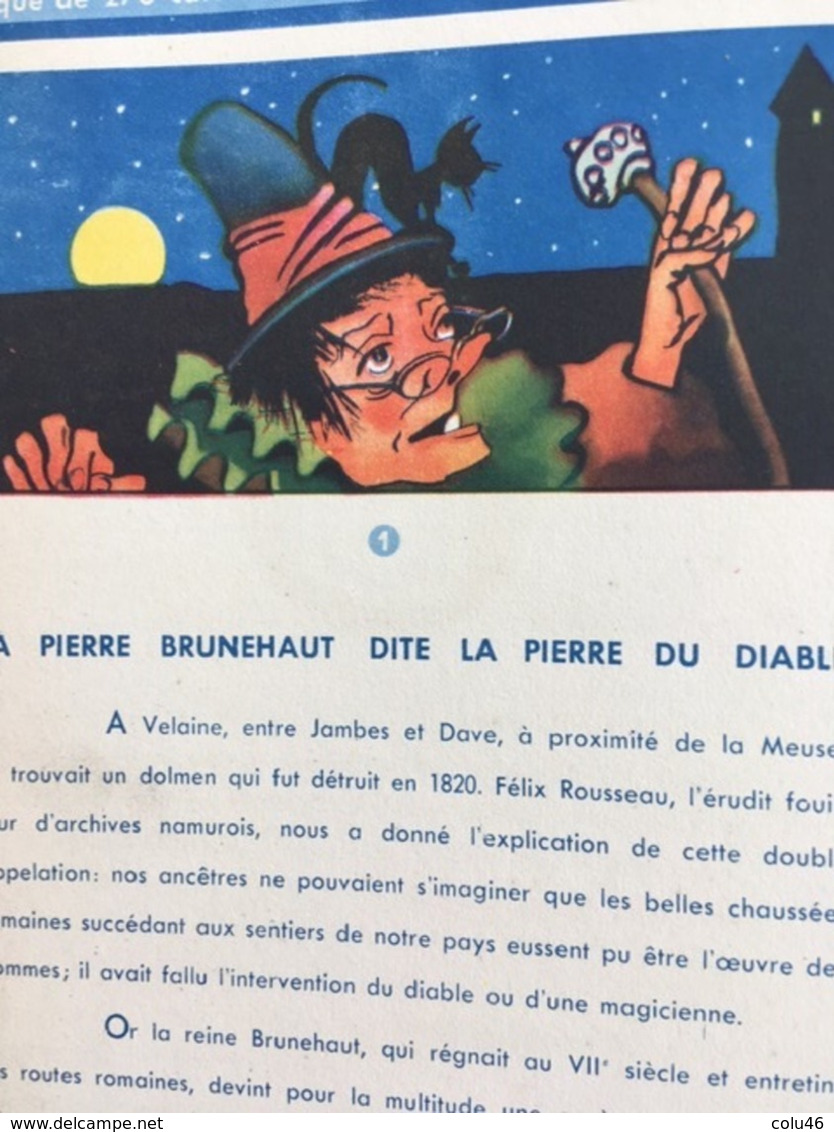 Protège-cahier VELAINE Pierre De Brunehaut Années 40 Confiture MATERNE Ill Benoît GILSOUL Béatrice Mallet Magicienne - Lebensmittel