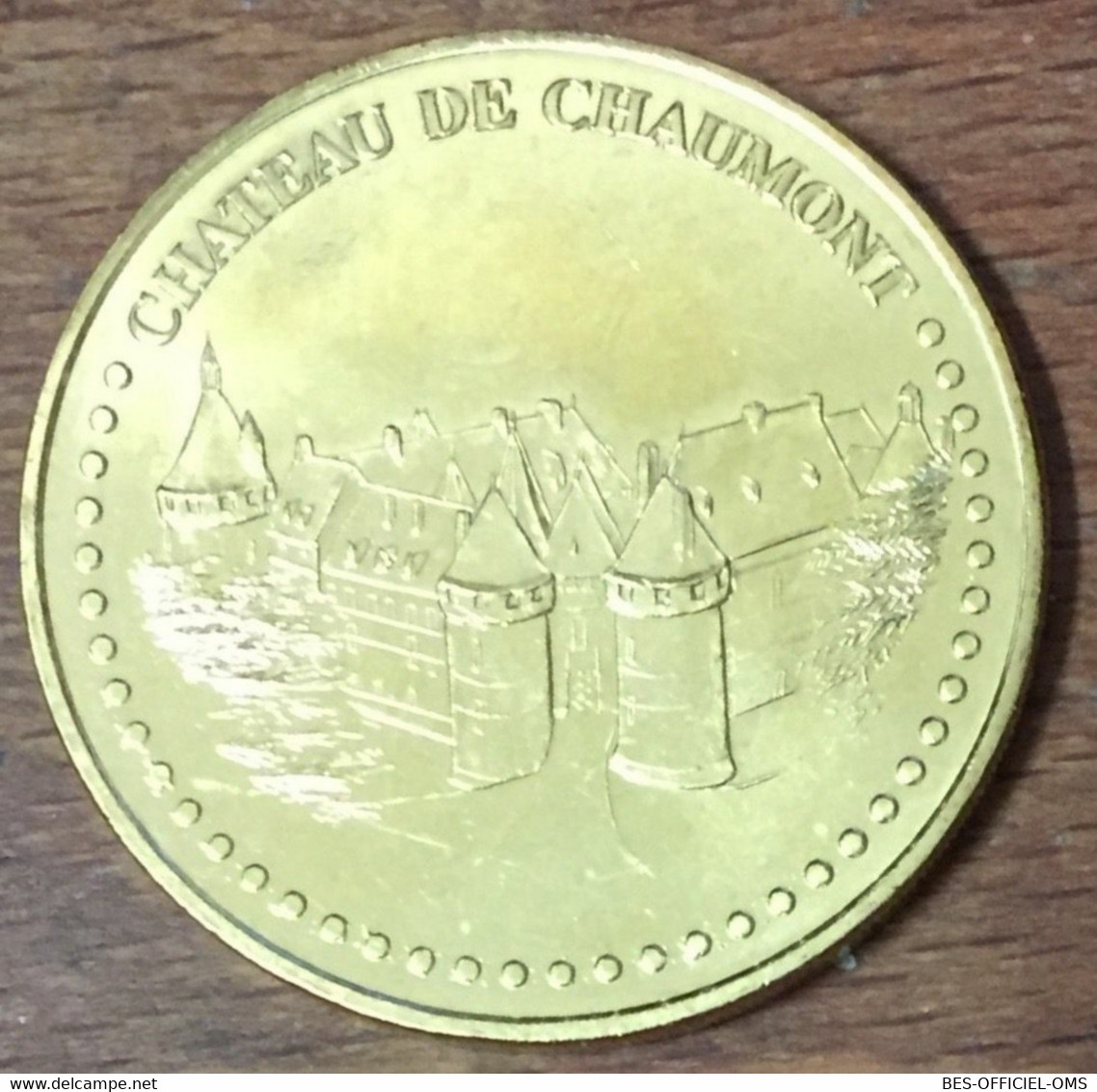 41 CHAUMONT SUR LOIRE LE CHÂTEAU MDP 2018 MÉDAILLE SOUVENIR MONNAIE DE PARIS JETON TOURISTIQUE TOKENS MEDALS COINS - 2018