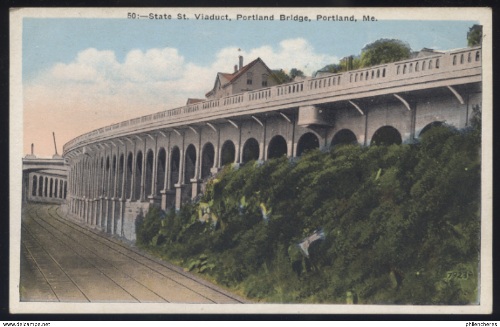 CPA - (Etats-Unis) State St. Viaduct, Portland Bridge, Portland, ME - Portland