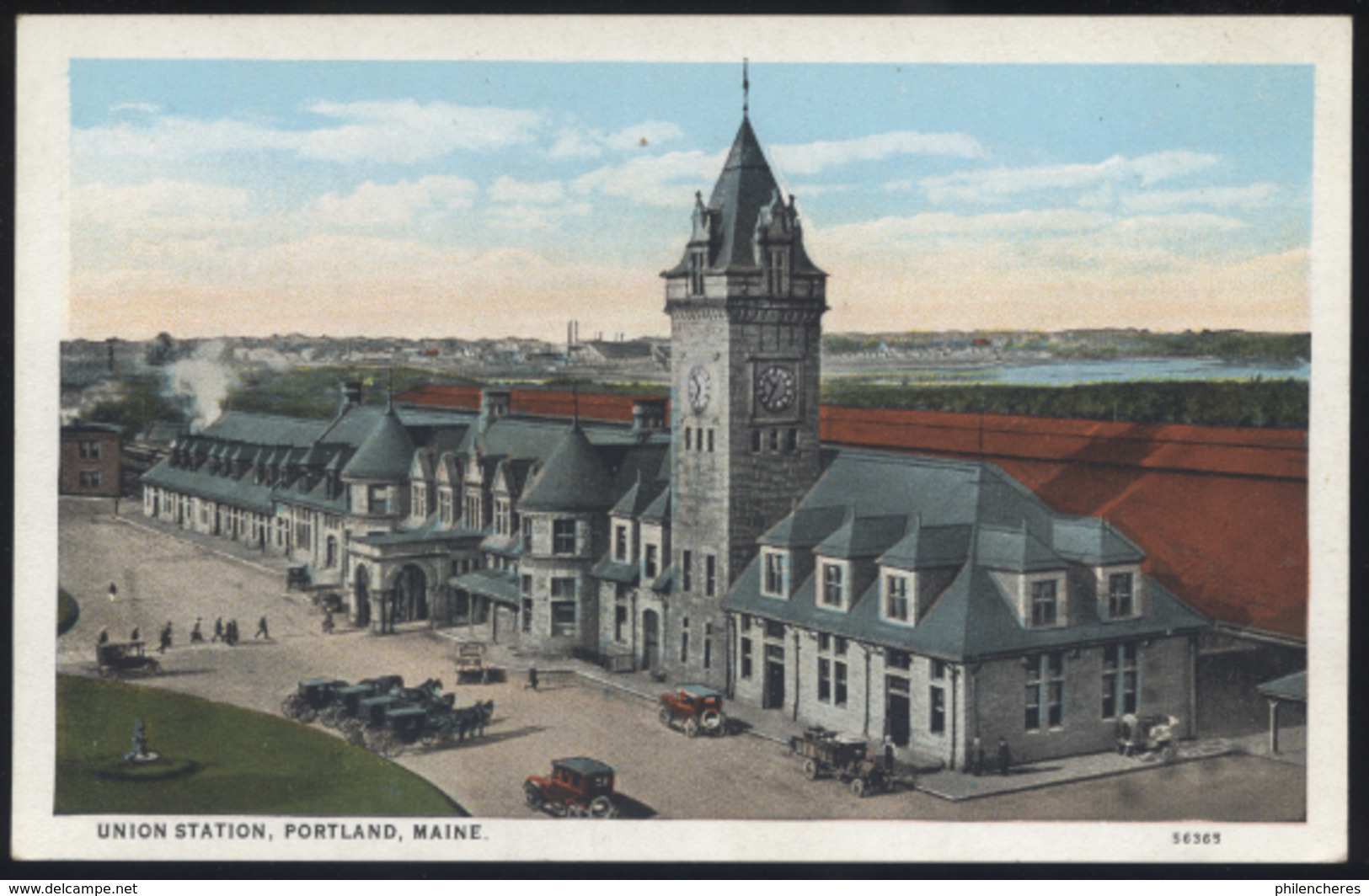 CPA - (Etats-Unis) Union Station, Portland, Maine - Portland