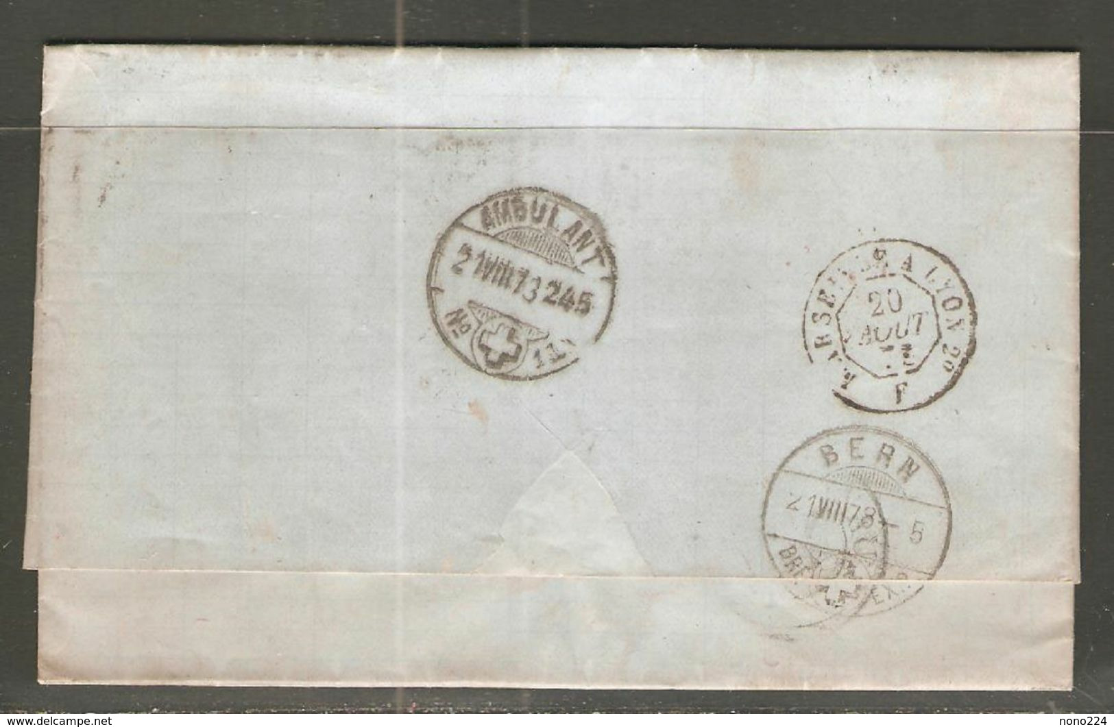 Lettre De 1878 ( France ) - 1871-1875 Ceres