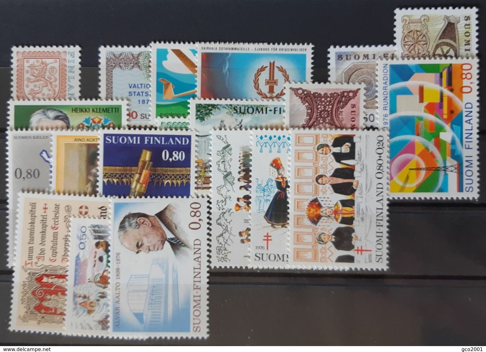 FINLANDE / YT Année Complète 1976 / NEUFS ** / MNH - Full Years