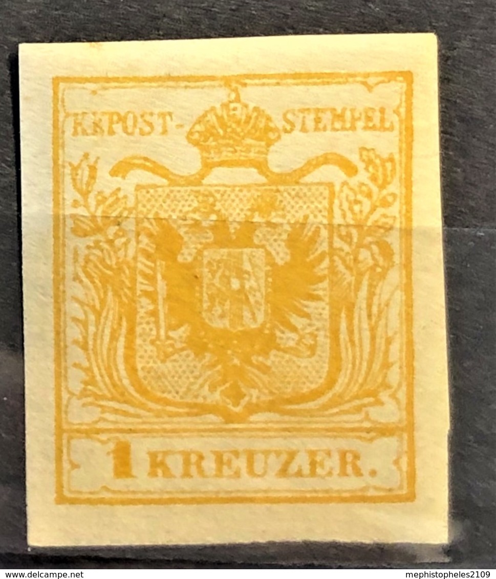 AUSTRIA 1850 - MNH - ANK 1Nb. - Neudruck 1884 - 1kr - Ensayos & Reimpresiones