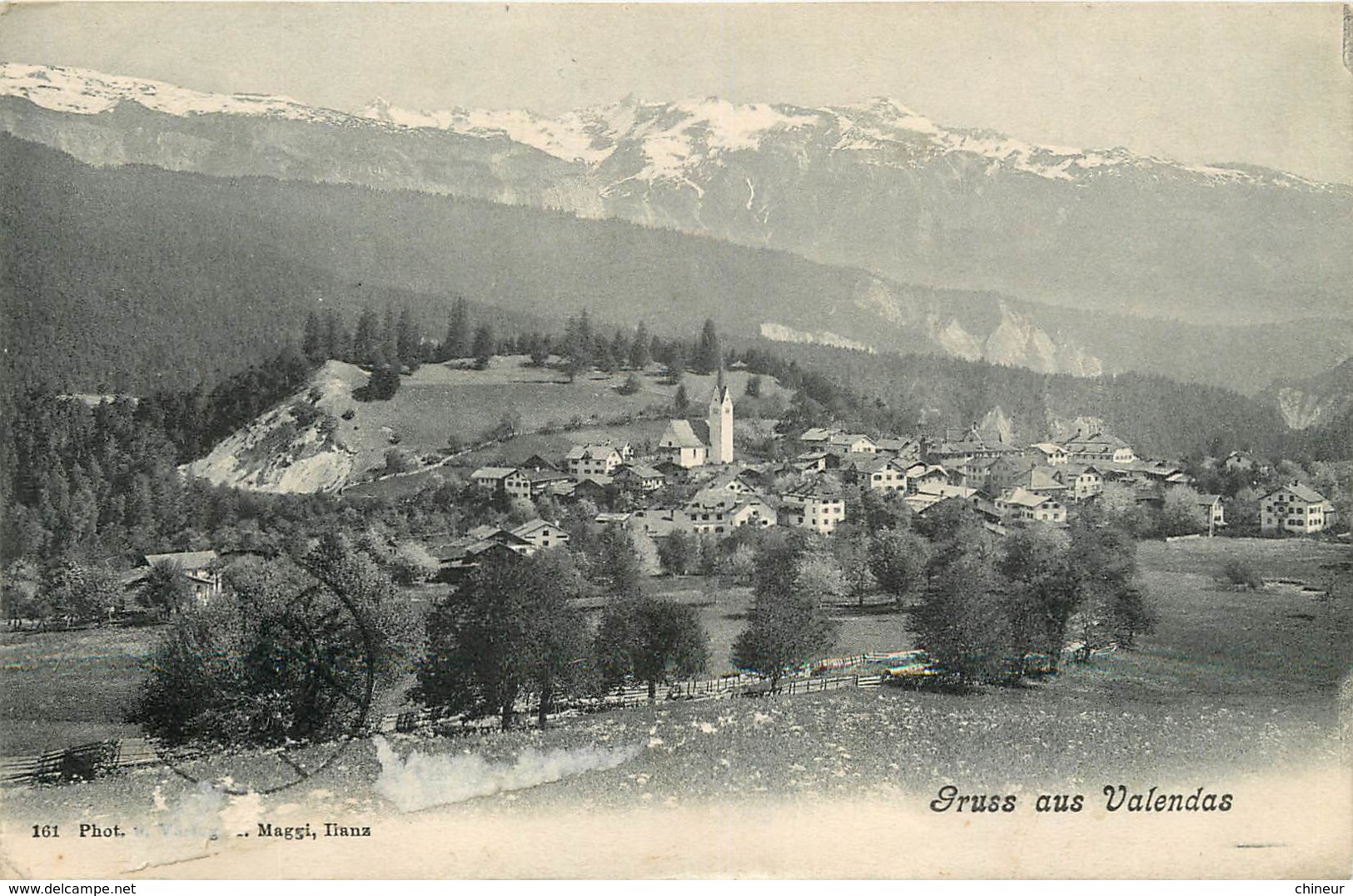 SUISSE GRUSS AUS VALENDAS - Sonstige & Ohne Zuordnung