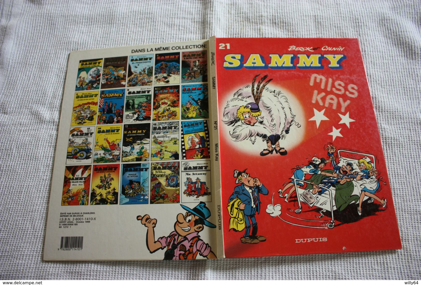 SAMMY N°21  Miss KAY  EO 1986  DUPUIS Comme Neuve - Sammy