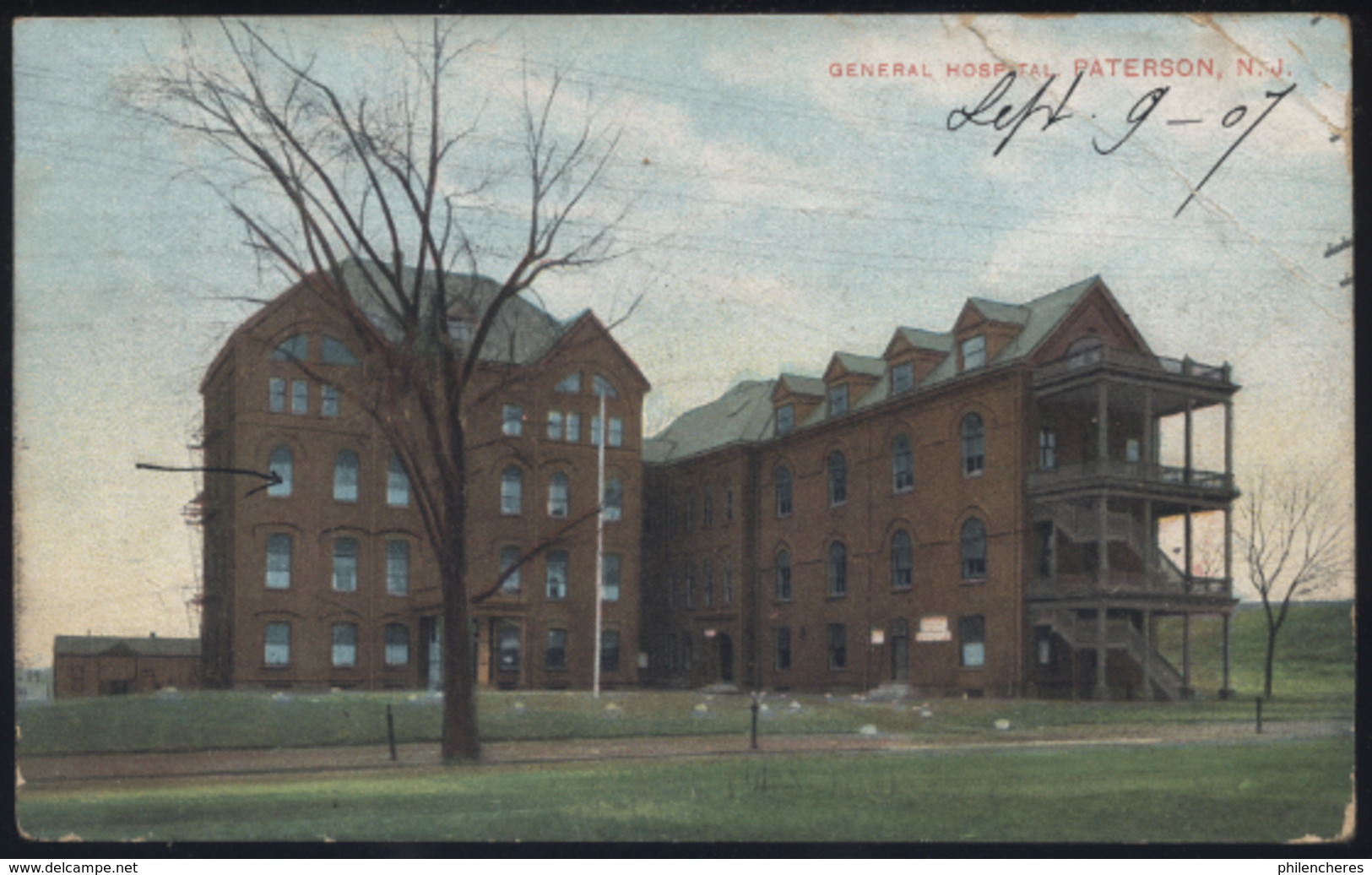 CPA - (Etats-Unis) General Hospital, Paterson, N.J. - Paterson