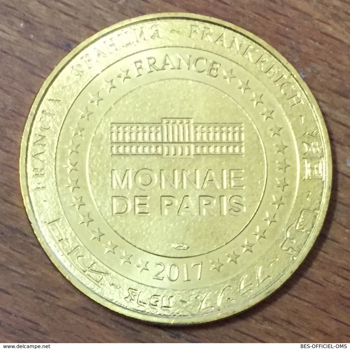 68 HAUT RHIN EGUISHEIM PLUS BEAU VILLAGE DE FRANCE MDP 2017 MÉDAILLE MONNAIE DE PARIS JETON TOURISTIQUE TOKENS MEDALS - 2017