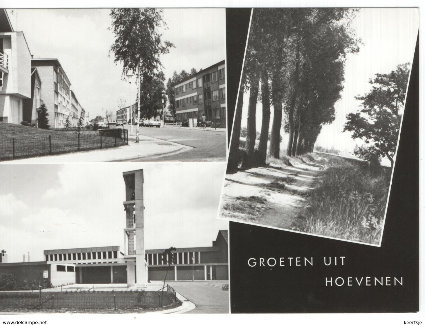 België - Hoevenen - Groet Uit -  1955 - Other & Unclassified