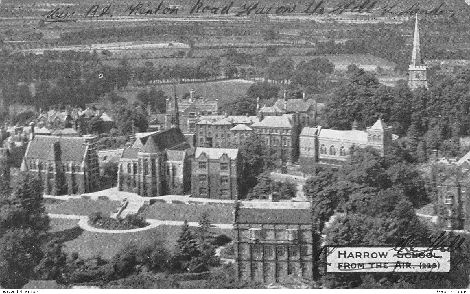 Harrow School From The Air - Middlesex