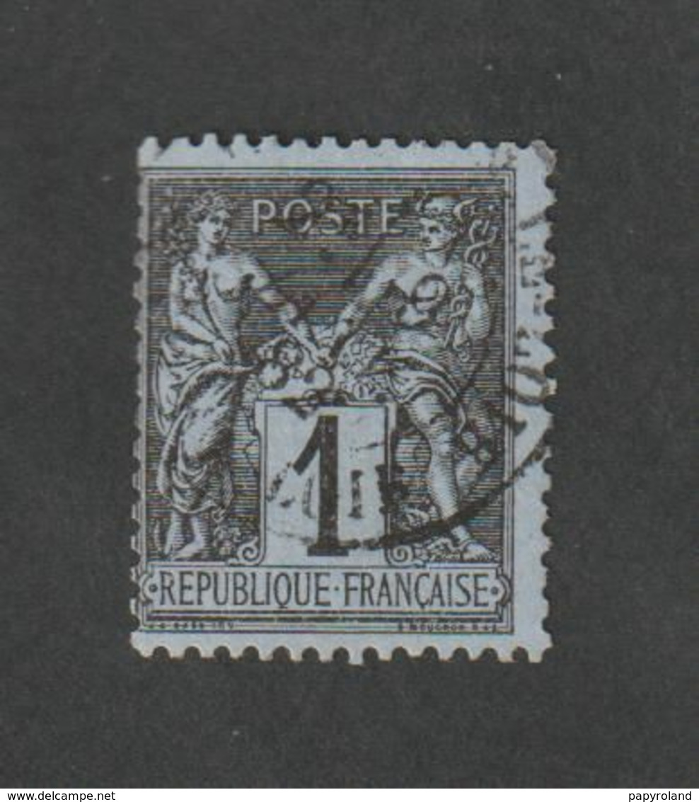 Timbres  -  N°83 - Type Sage - Groupe Allégorique Paix Et Commerce - 1877  -  Oblitéré  - - Otros & Sin Clasificación