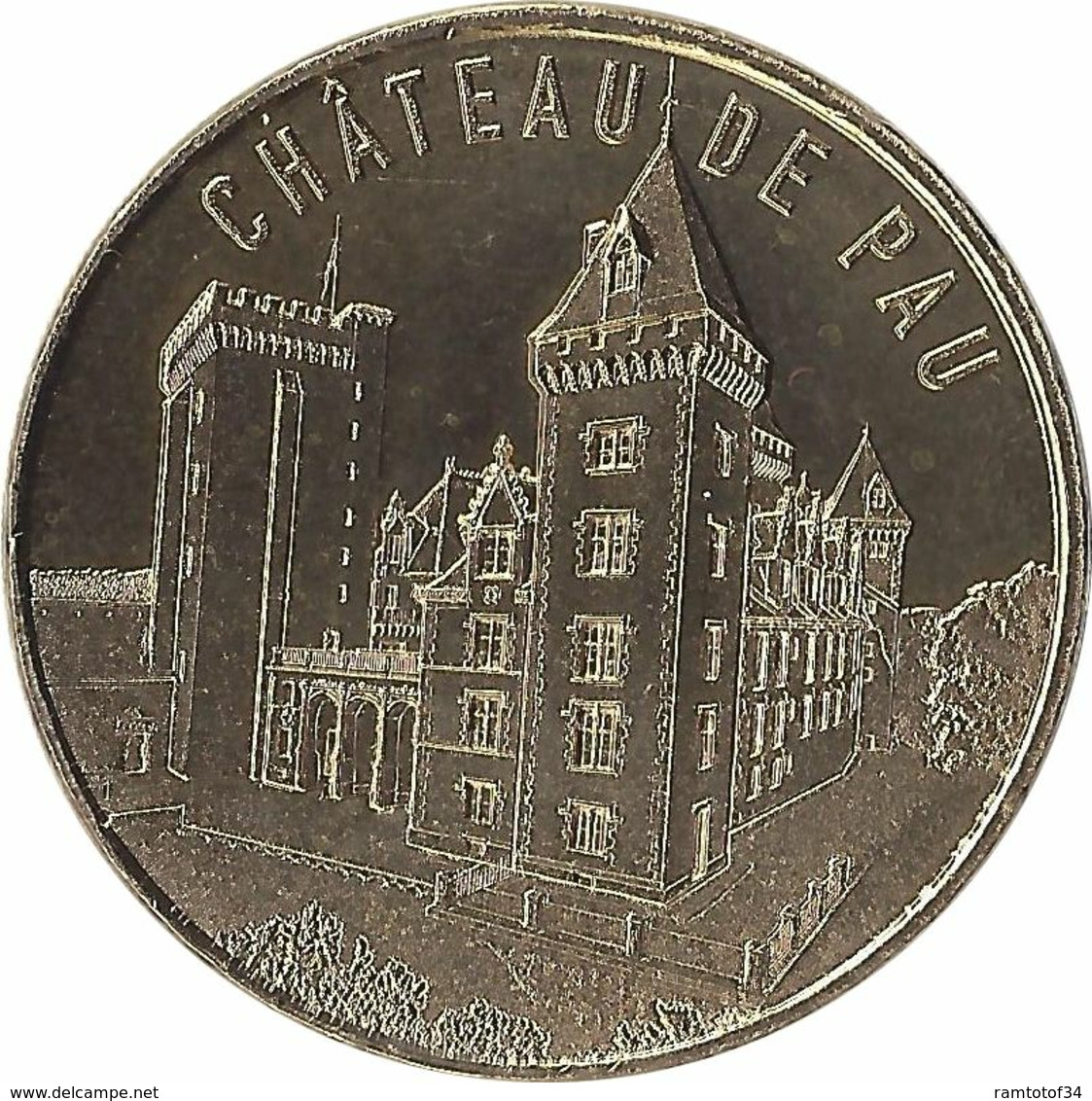 2020 MDP116 - PAU - Le Château De Pau  (le Donjon Et La Tour Napoléon) / MONNAIE DE PARIS 2020 - 2020