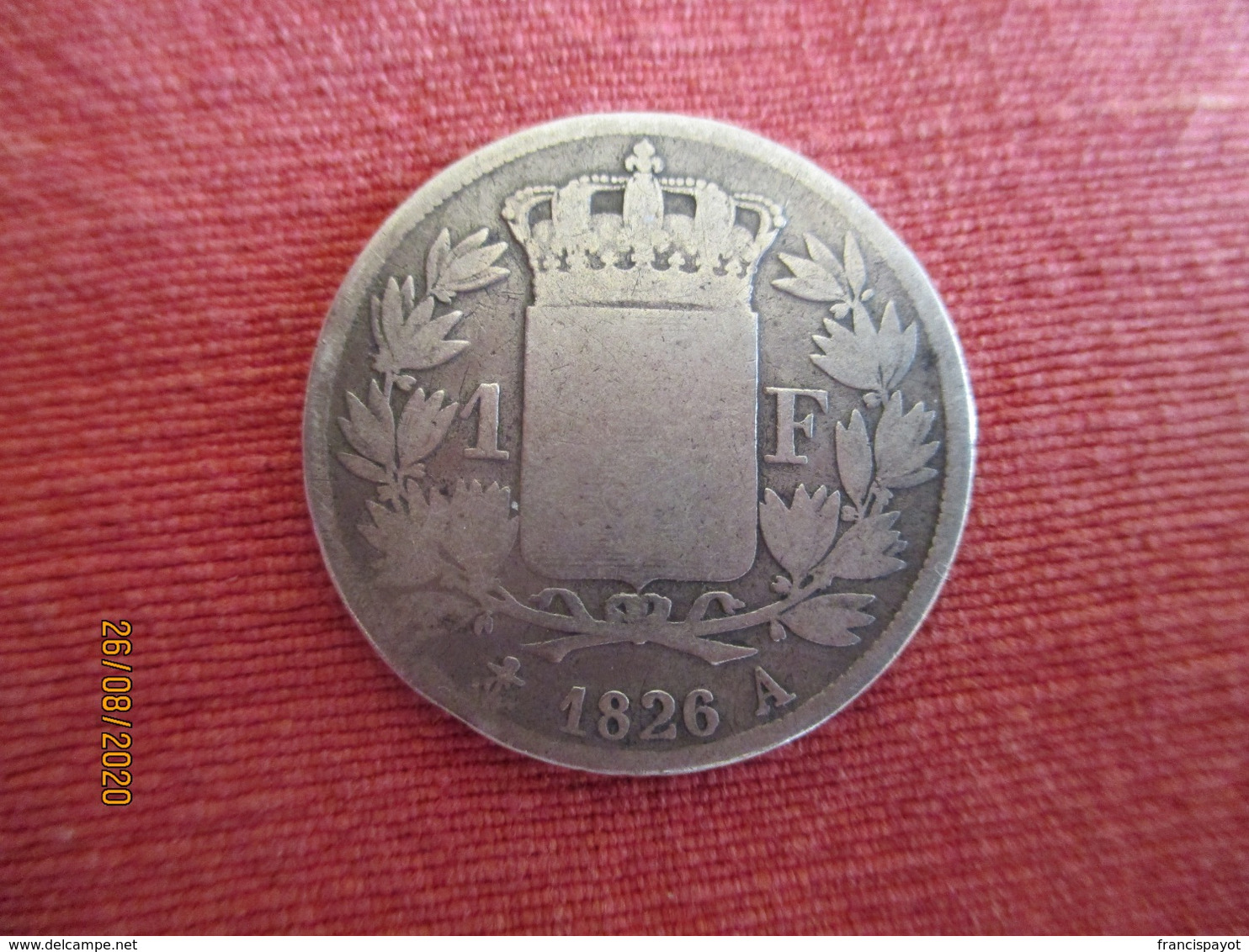 France: 1 Franc 1826 A - Other & Unclassified