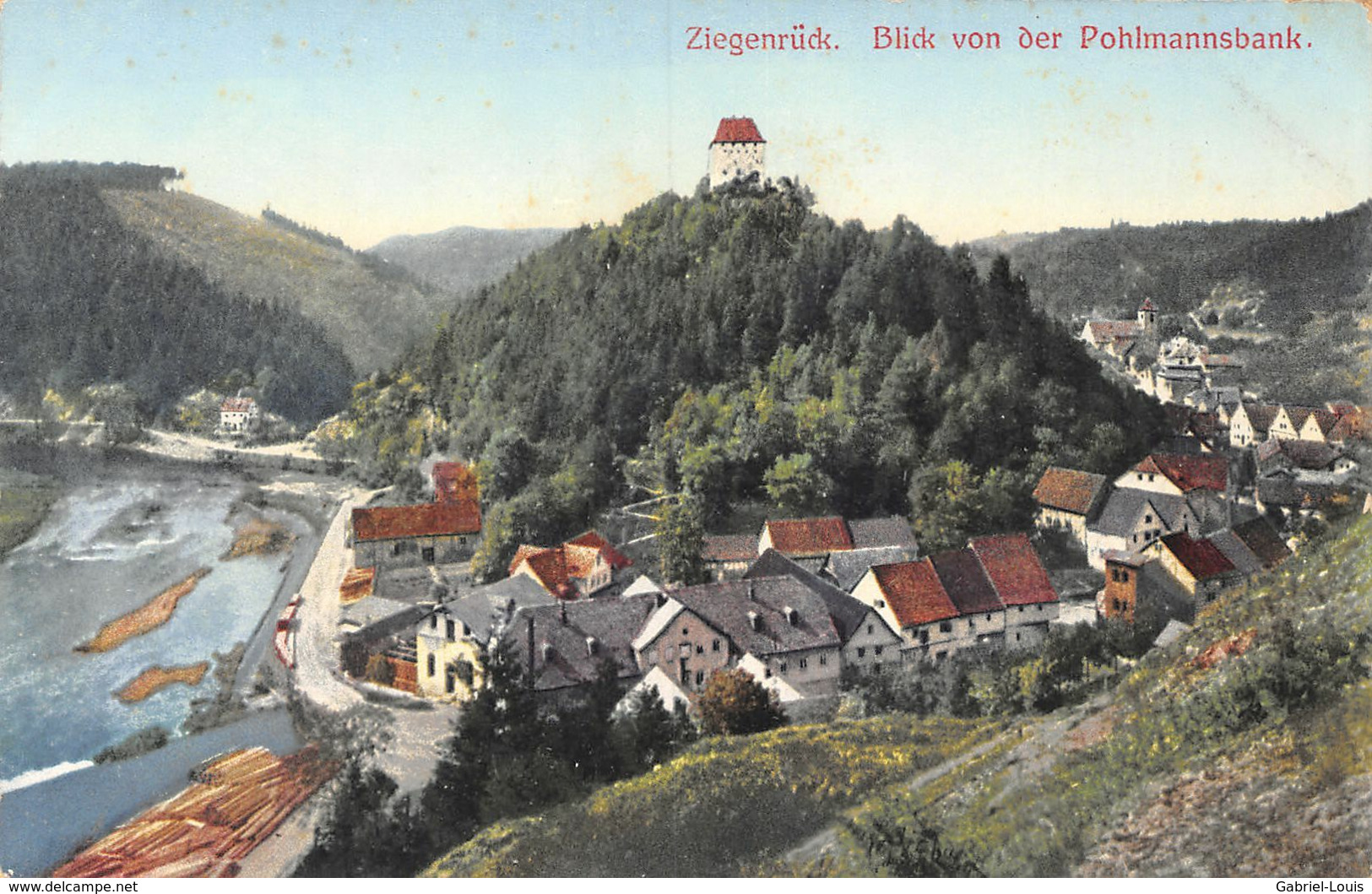 Ziegenrück Blick Von Der Pohlmannsbank - Ziegenrück