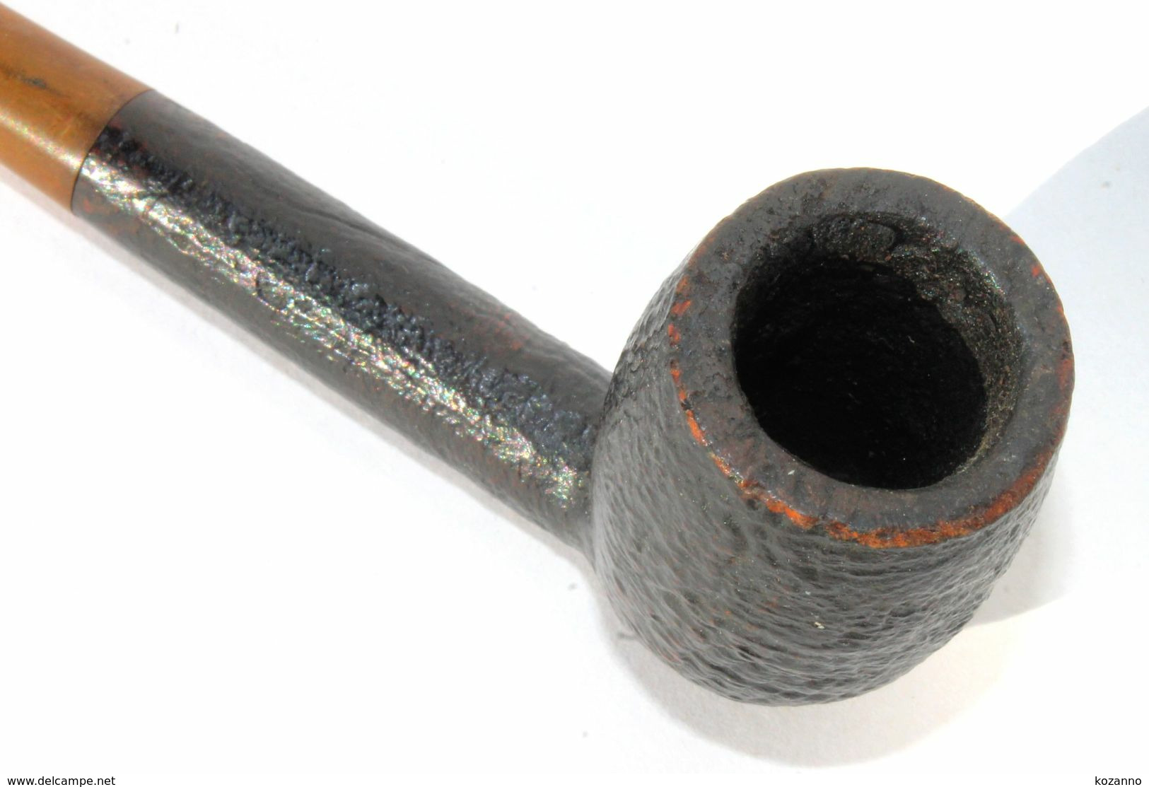 ANCIENNE PIPE HILSON MONDIAL DE LUXE - BRUYERE VINTAGE -  L:15cm  (3) - Heather Pipes