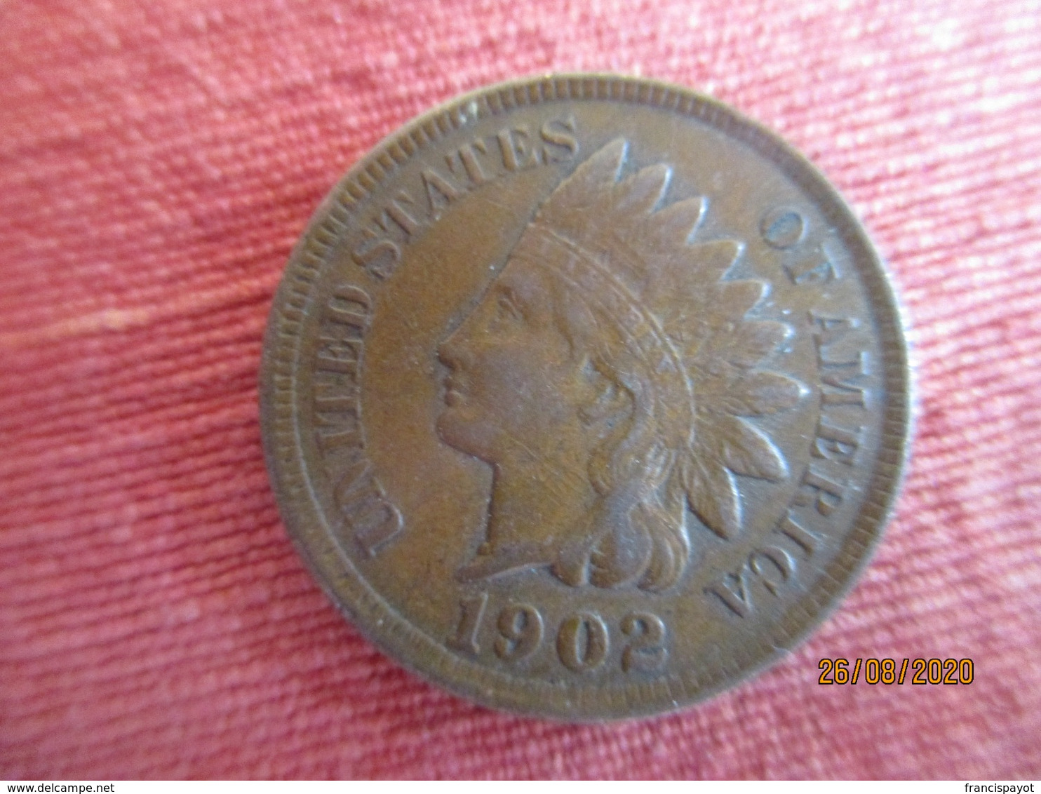 USA 1 Cent 1902 - 1859-1909: Indian Head