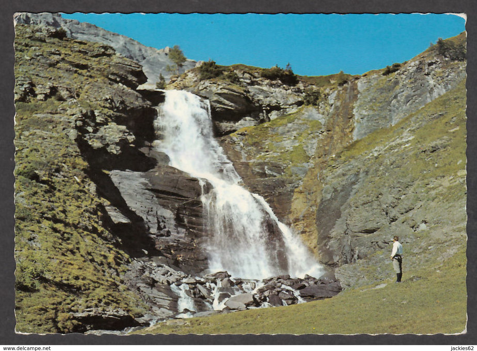 110390/ CRANS-MONTANA, Cascade De La Raspille - Crans-Montana