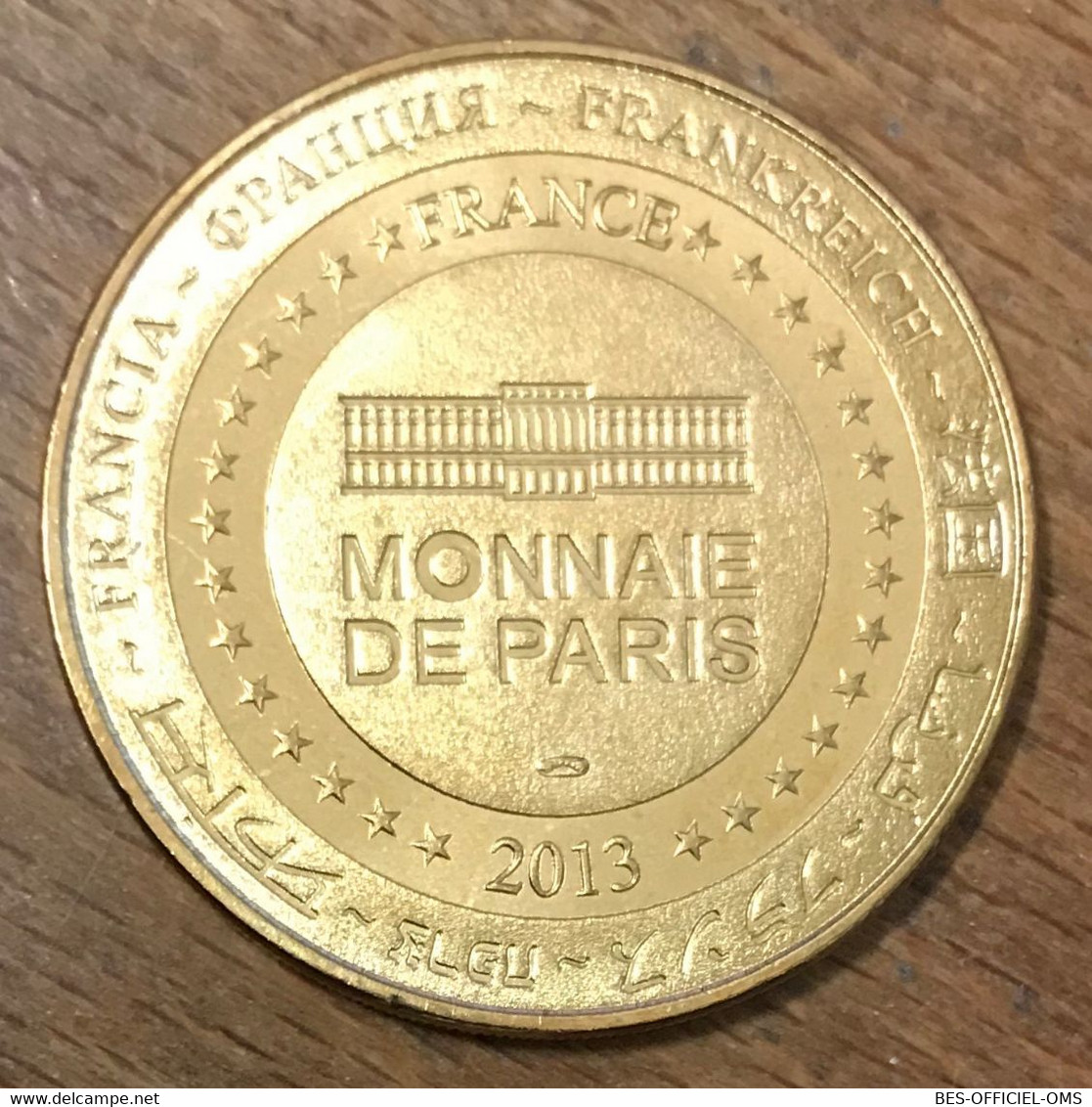 75001 NOTRE DAME DE PARIS MDP 2013 MÉDAILLE SOUVENIR MONNAIE DE PARIS JETON TOURISTIQUE MEDALS TOKENS COINS - 2013