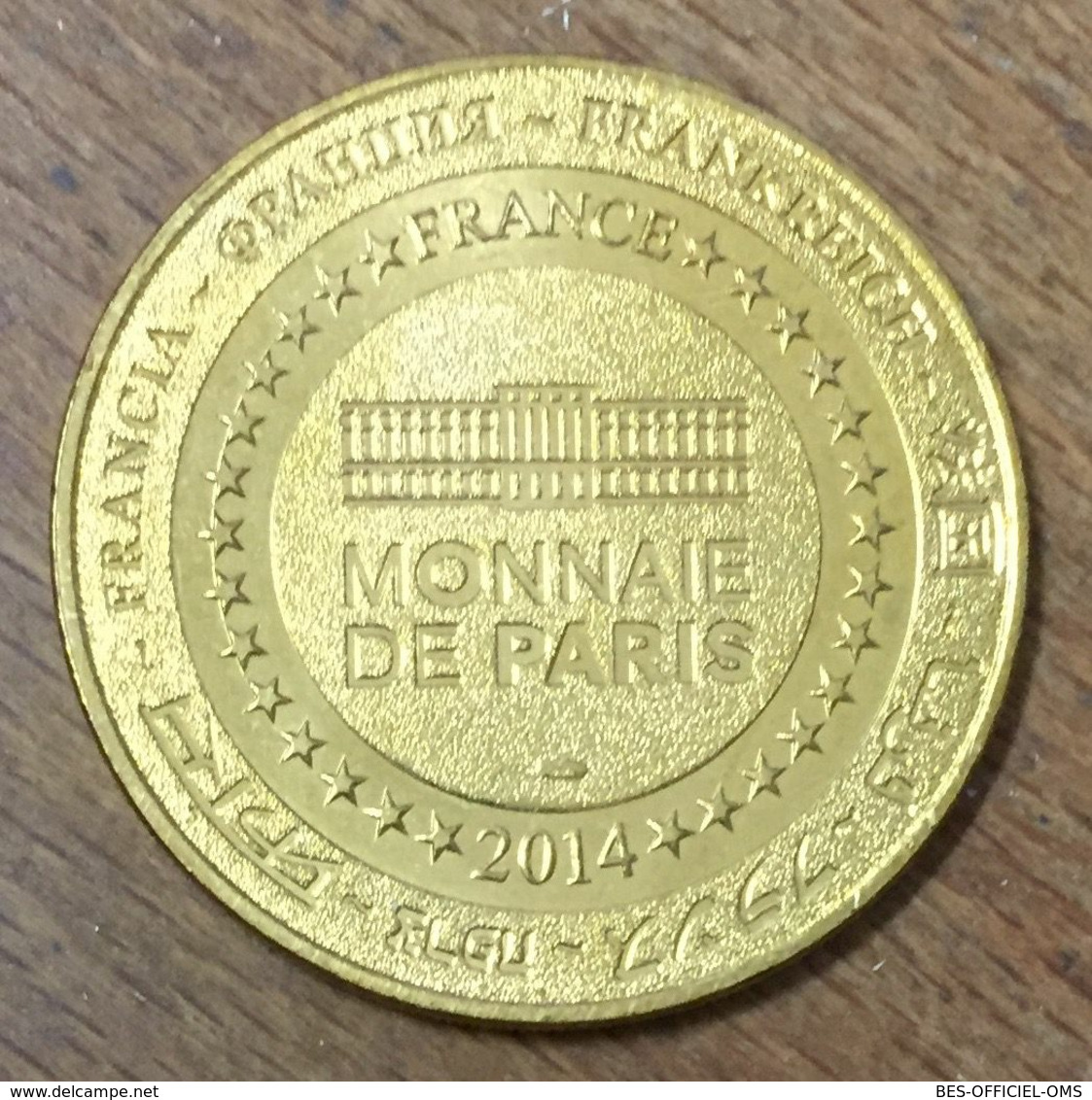 75002 PARIS LE GRAND REX MDP 2014 MÉDAILLE SOUVENIR MONNAIE DE PARIS JETON TOURISTIQUE MEDALS TOKENS COINS - 2014