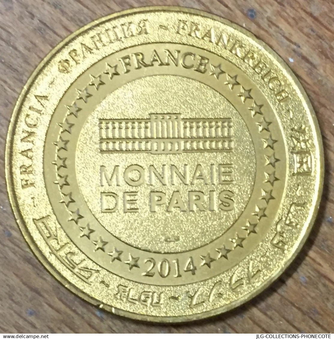 75004 CRYPTE DE NOTRE DAME DE PARIS JULIEN EMPEREUR 2014 MÉDAILLE MONNAIE DE PARIS JETON MEDALS TOKENS COINS - 2014