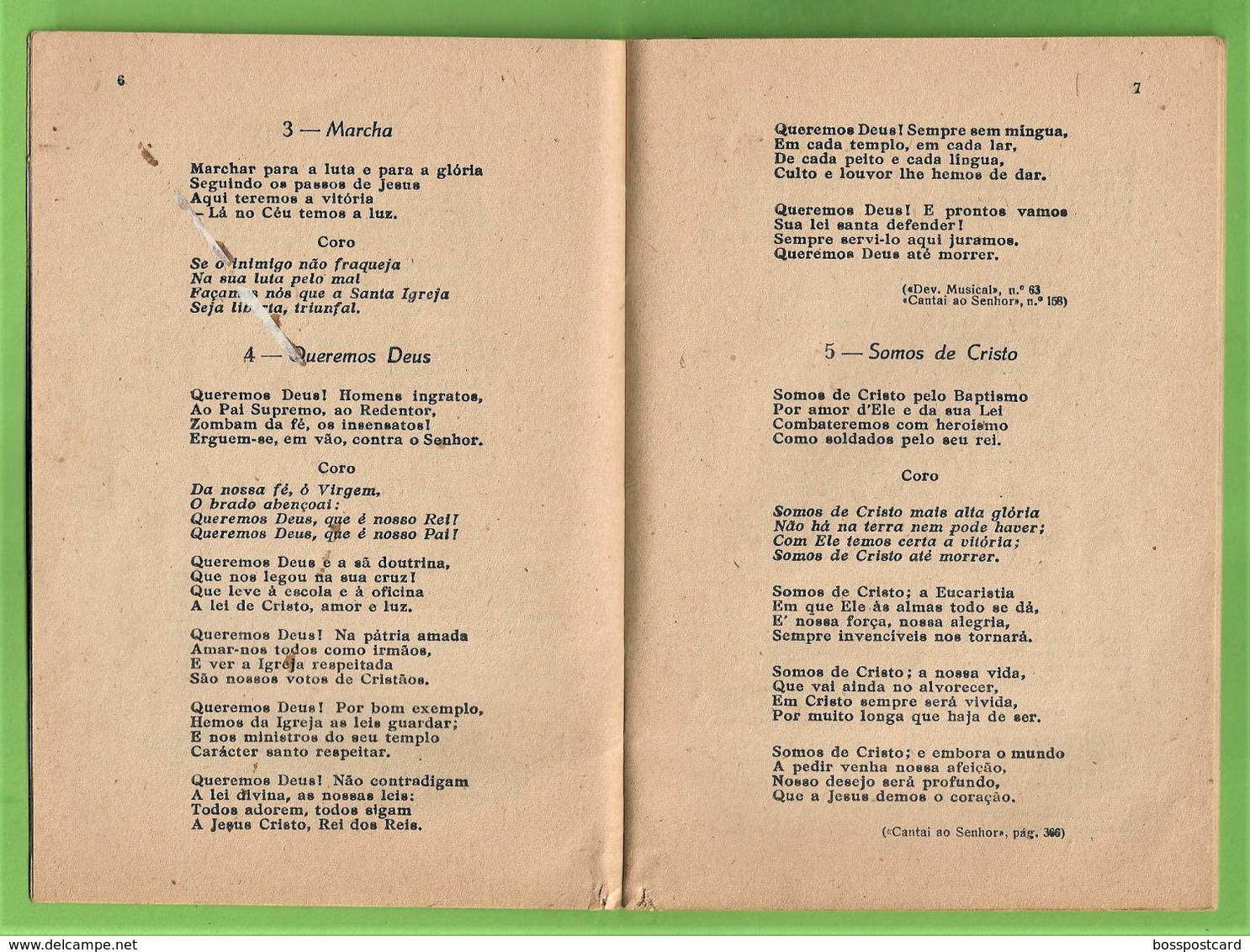 Leiria - Cânticos Para A Concentração Catequísticas De Leiria - Portugal - Poesía