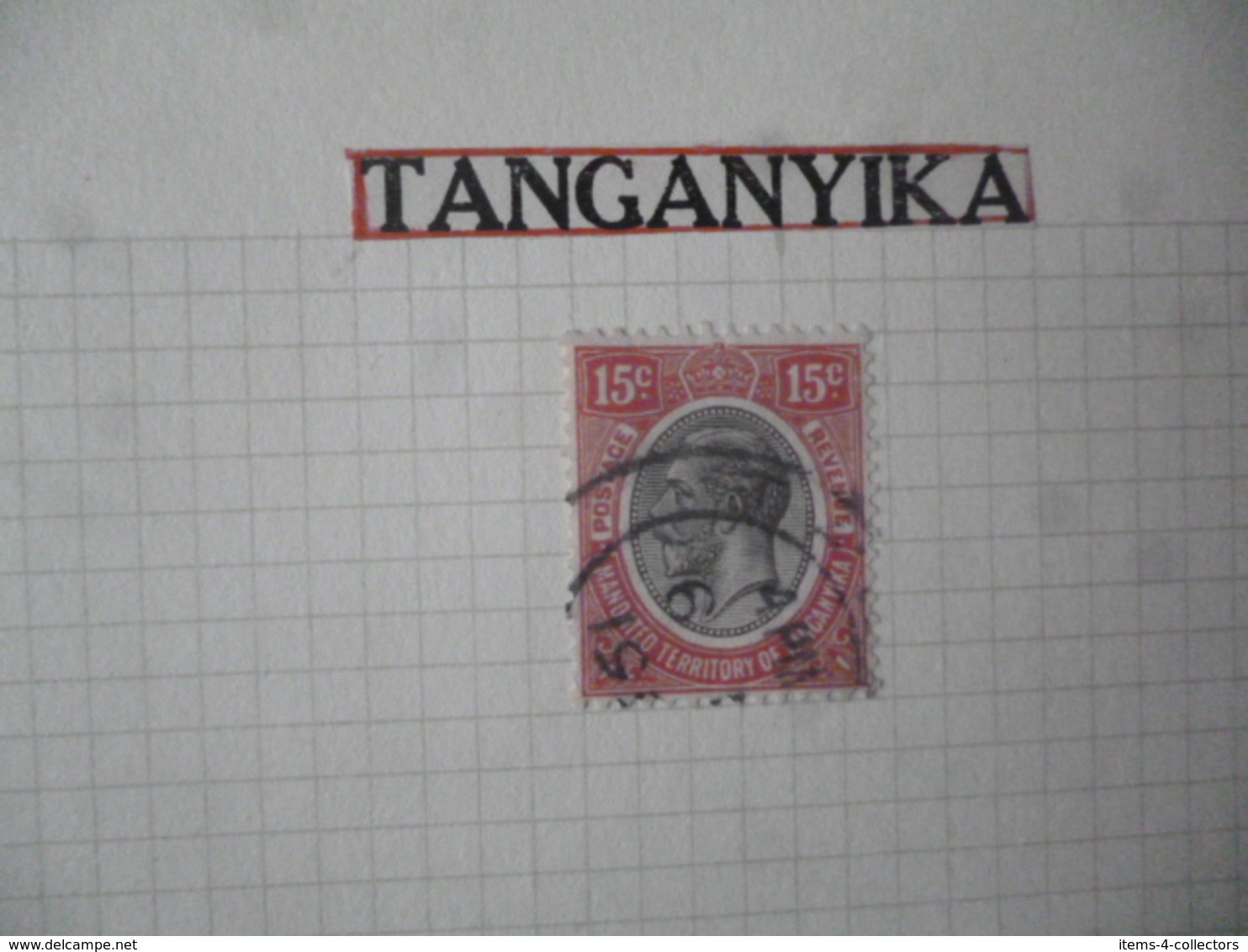 TANGANYIKA SG MINT HINGED OR USED AS PER SCAN - Tanganyika (...-1932)