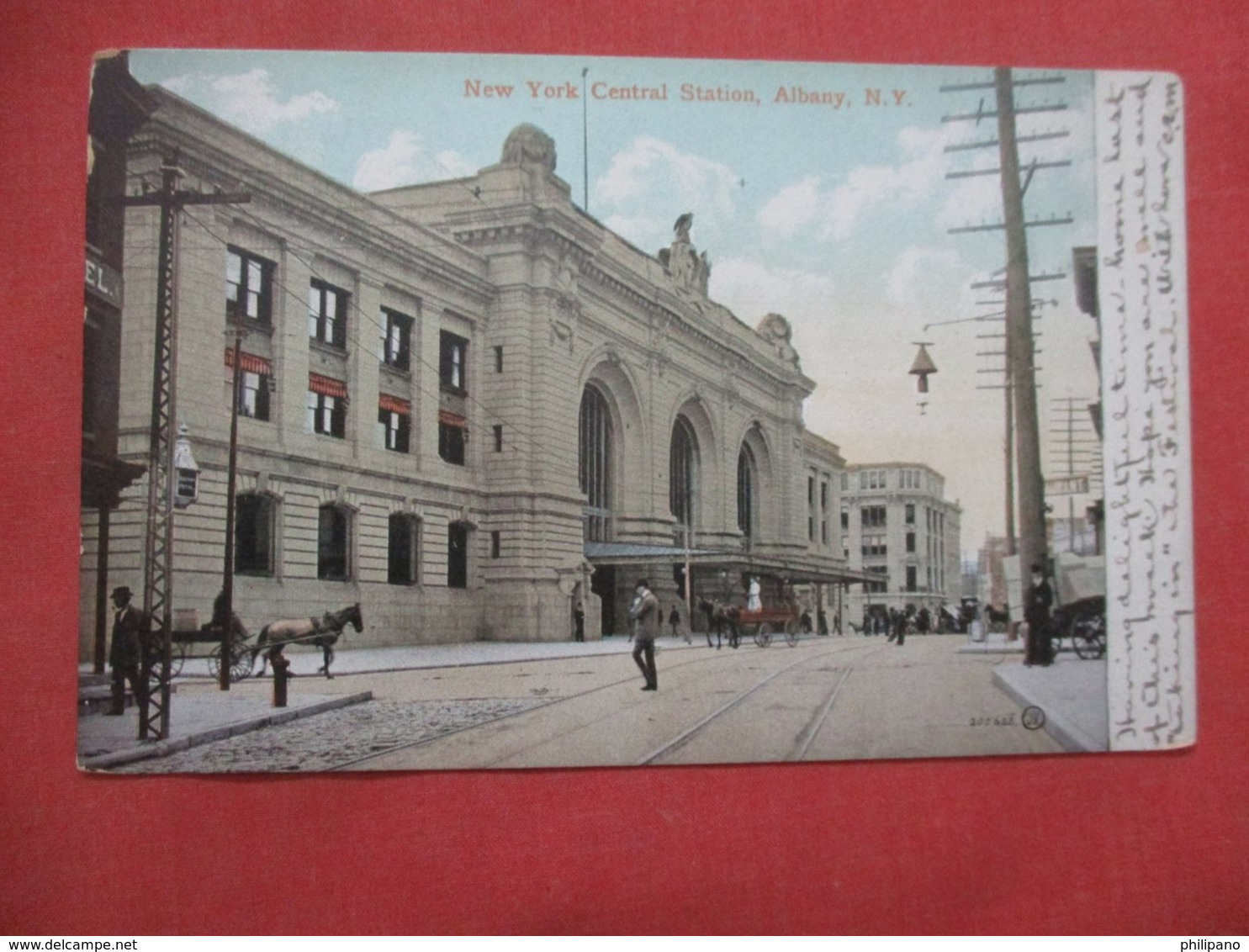 New York Central Depot    New York > Albany       Ref 4329 - Albany