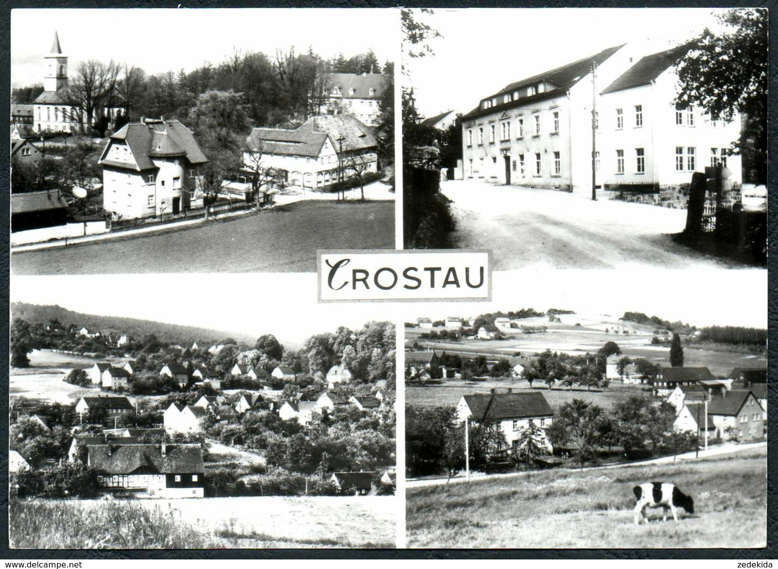 B8647 - TOP Crostau - Foto Borsch Konsum Foto Haus Cunewalde - Crostau