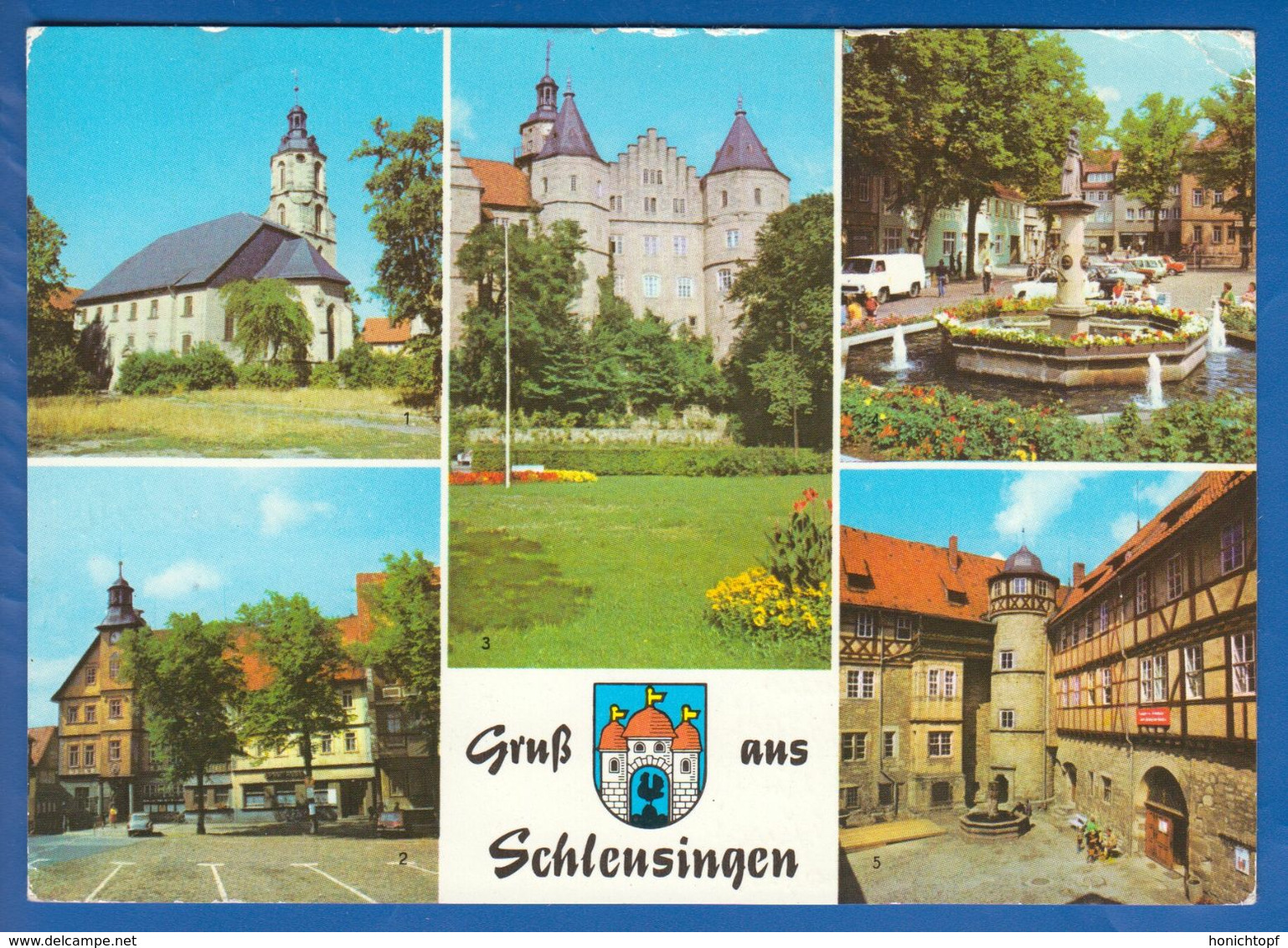 Deutschland; Schleusingen; Multibildkarte - Schleusingen