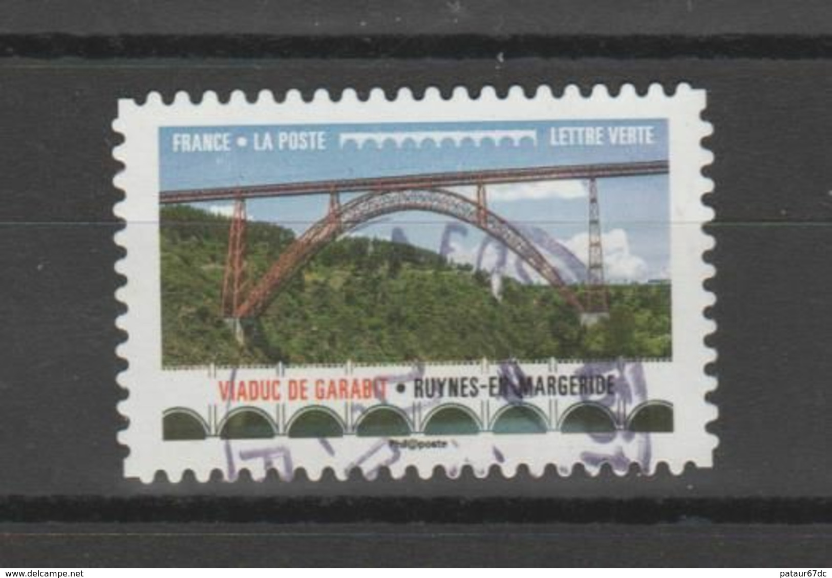 FRANCE / 2017 / Y&T N° AA 1470 : "Ponts & Viaducs" (Viaduc De Garabit) - Choisi - Cachet Rond - Other & Unclassified