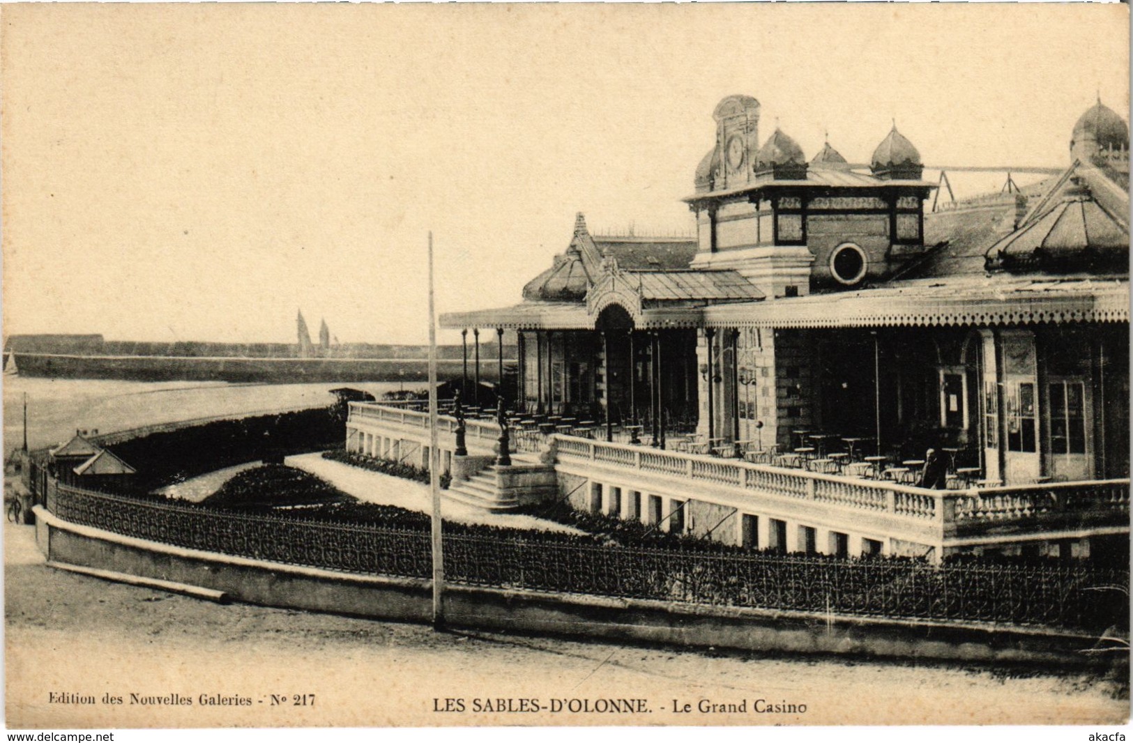 CPA Les SABLES-d'OLONNE - Le Grand Casino (112677) - Saint Florent Des Bois