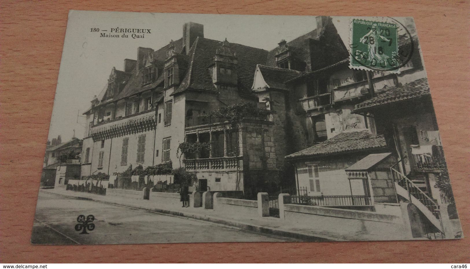 CPA - 180. PERIGUEUX Maison Du Quai - Périgueux