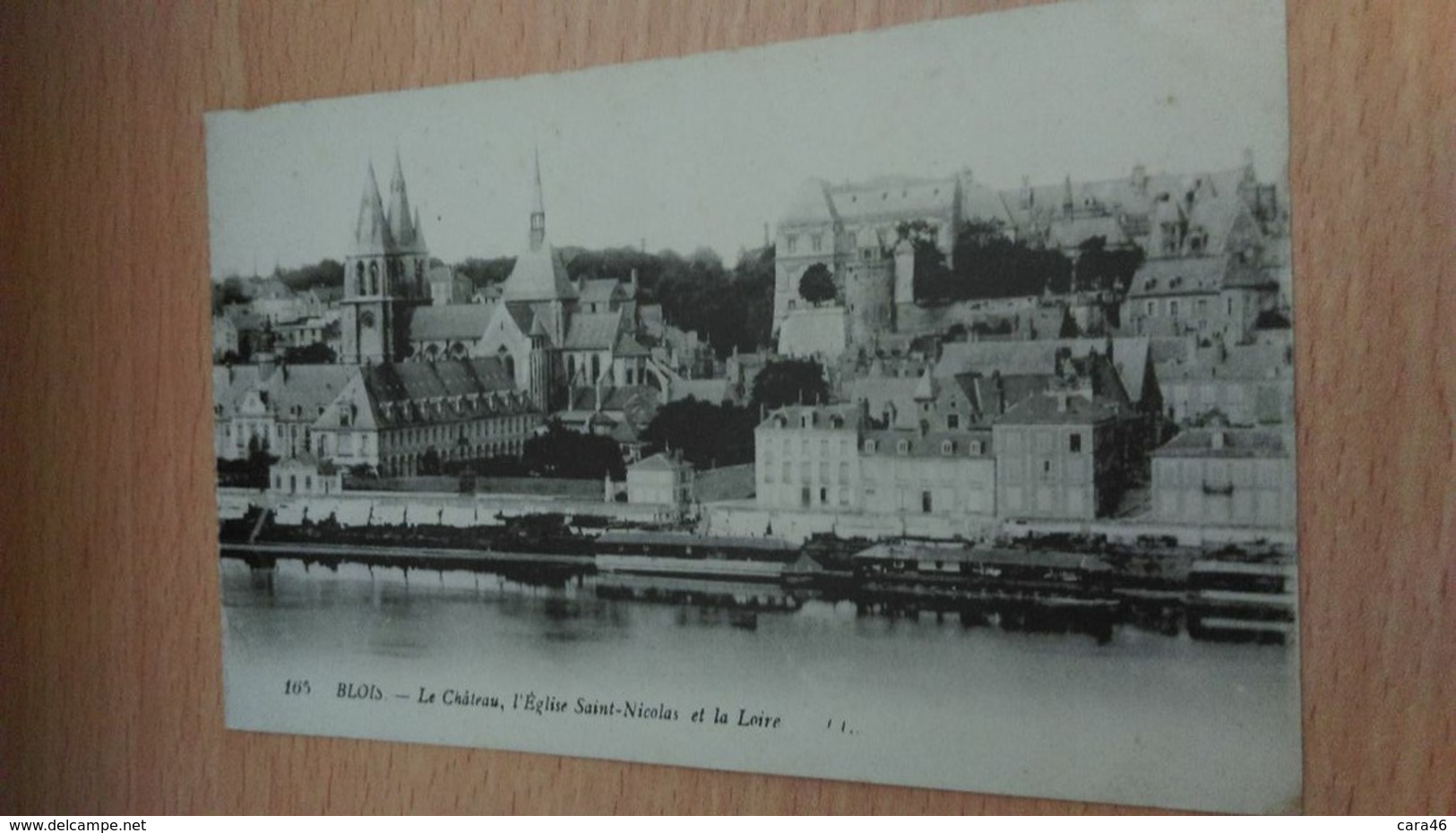 CPA - 165. BLOIS Le Château L'église St Nicolas Et Le Loire - Blois