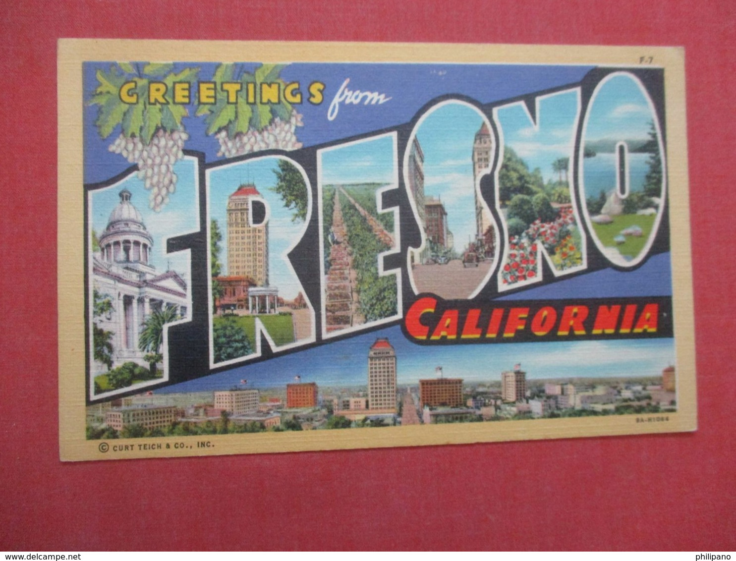 Greetings  Fresno - California > Fresno     Ref 4332 - Fresno