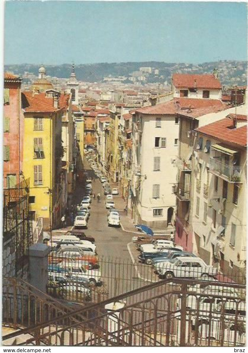 CPM  Nice Rue Rosetti - Santé, Hôpitaux