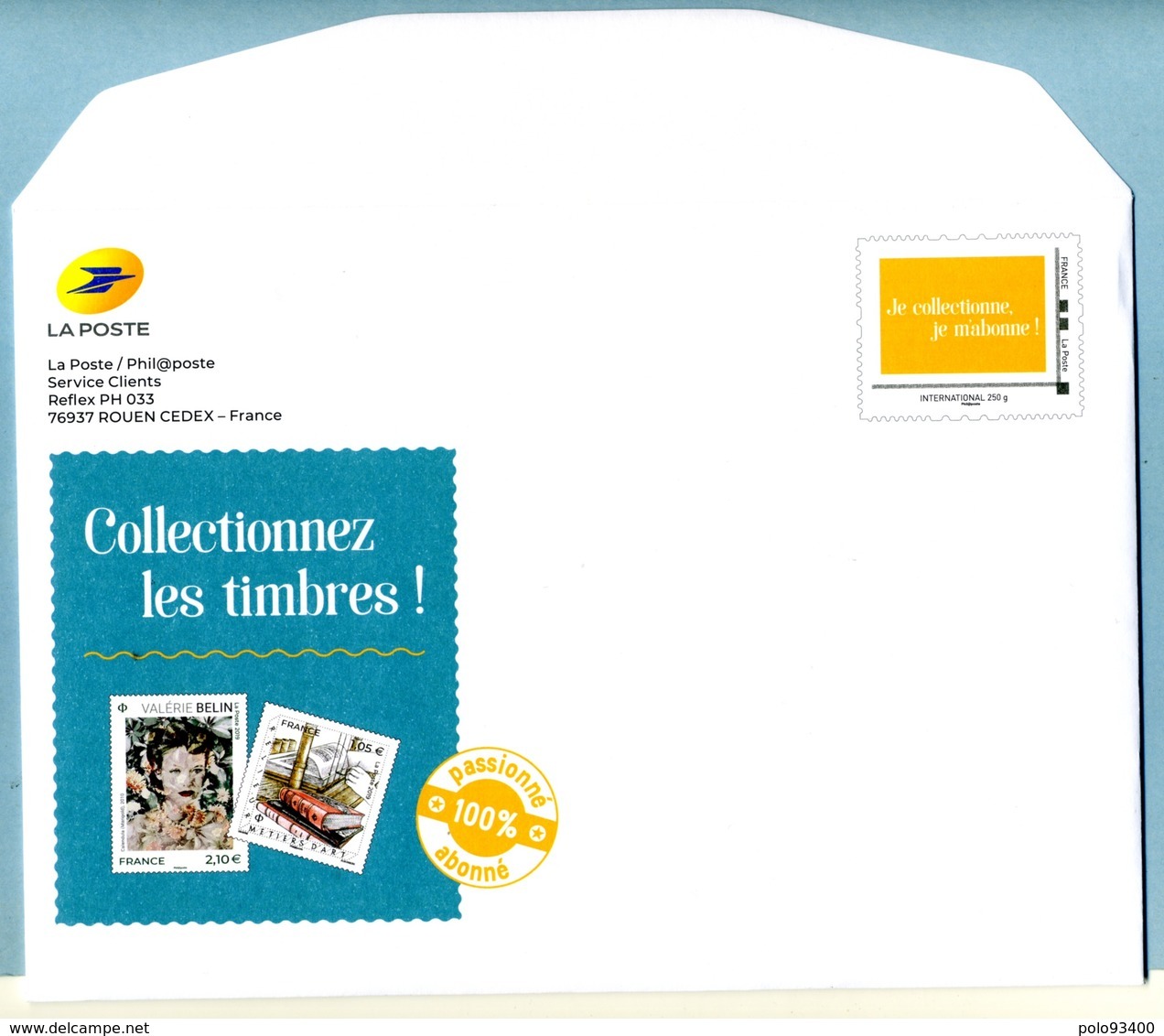 2019 COLLECTIONNEZ LES TIMBRES !! LOT 240832 - Prêts-à-poster: TSC Et Repiquages Semi-officiels