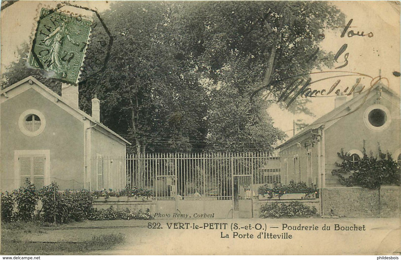 ESSONNE  VERT LE PETIT  Poudrerie Du Bouchet La Porte D'itteville - Vert-le-Petit