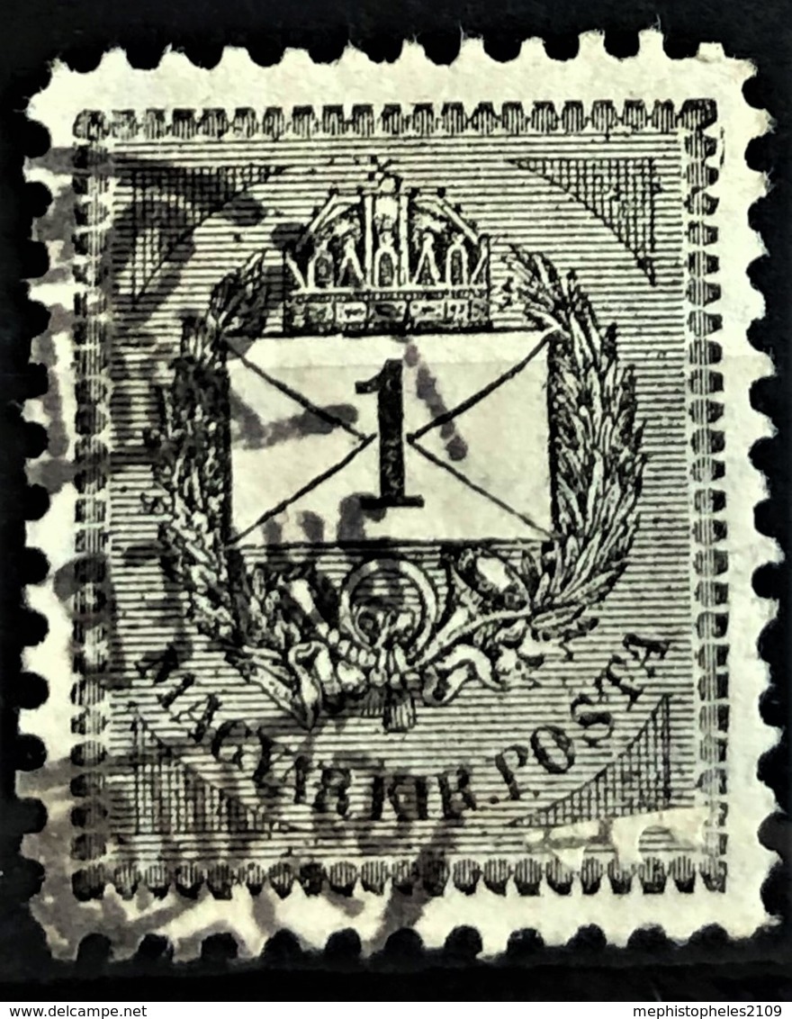 HUNGARY 1888/89 - Canceled - Sc# 22i - 1h - Usado