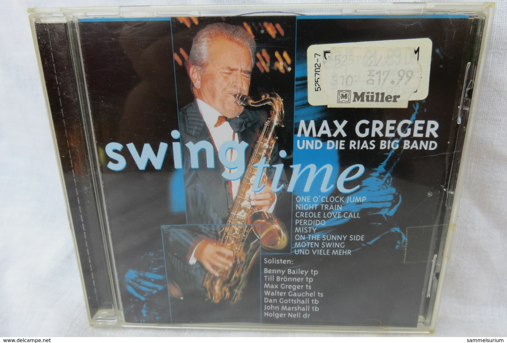 CD "Max Greger Und Die Rias Big Band" Swingtime - Sonstige - Deutsche Musik
