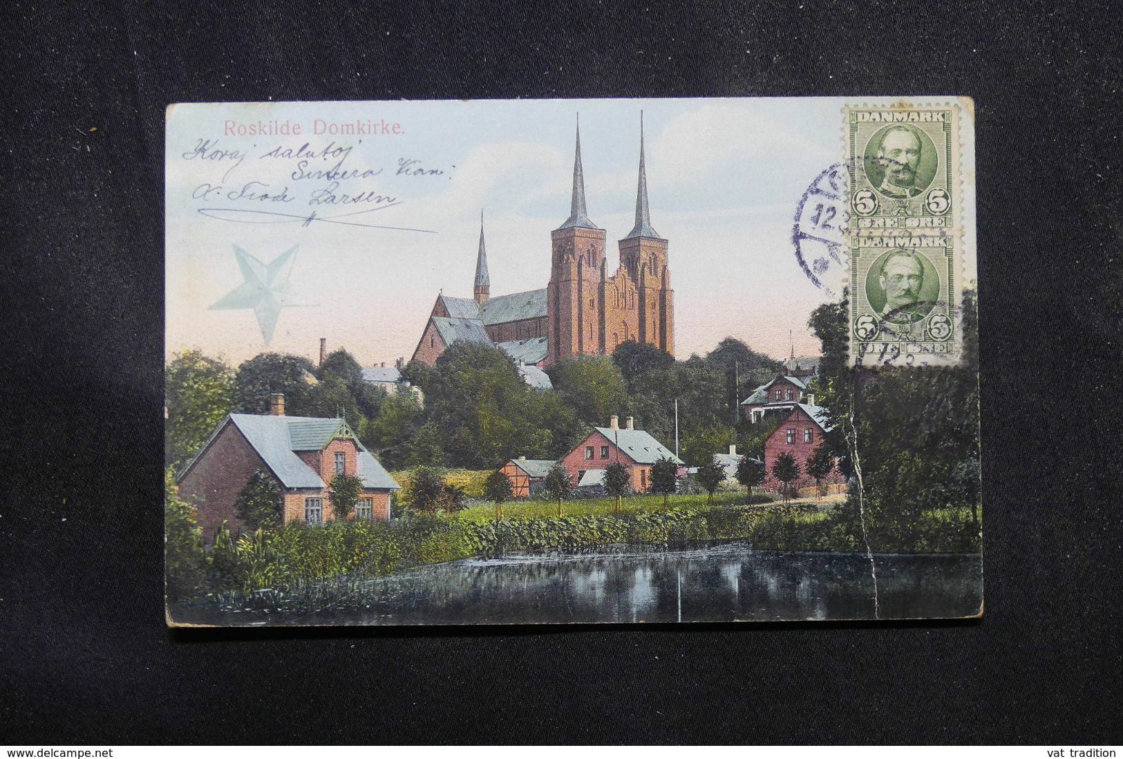 DANEMARK - Affranchissement De Odense Sur Carte Postale Pour La France En 1911 , écrite En Espéranto - L 70407 - Brieven En Documenten