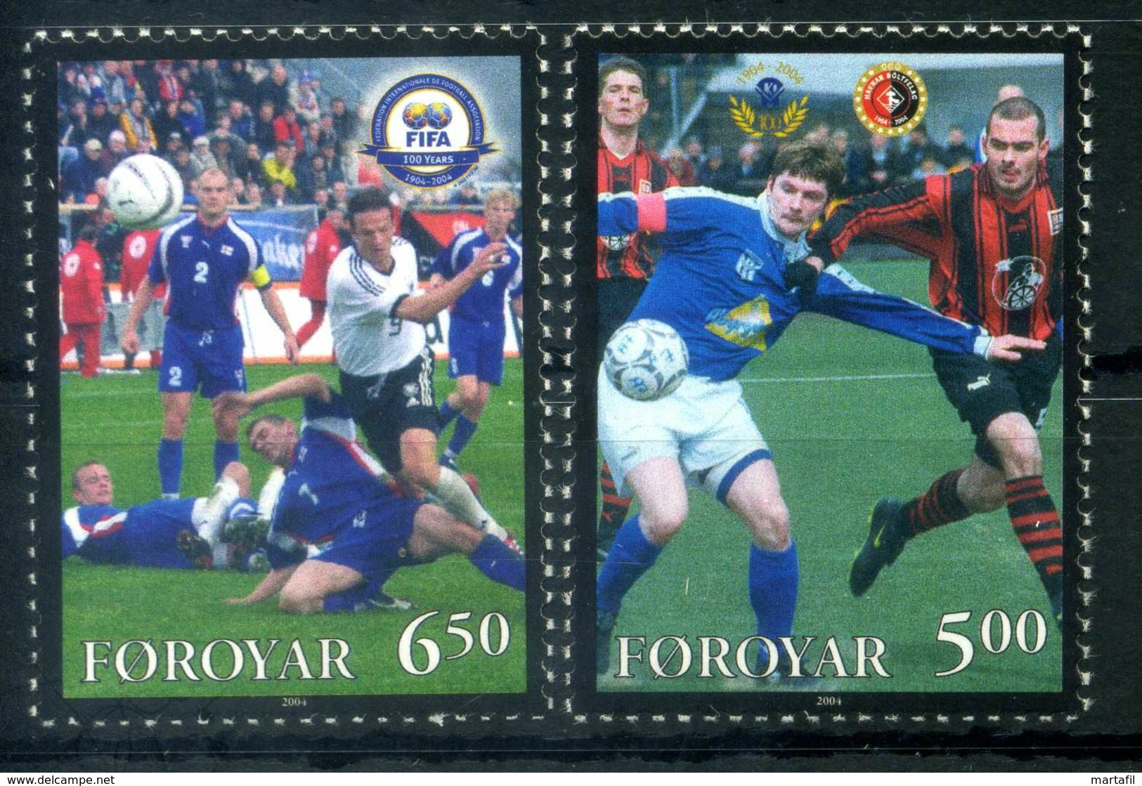 2004 FAROER (Foroyar) Faer Oer SET MNH ** 491/492 - Isole Faroer