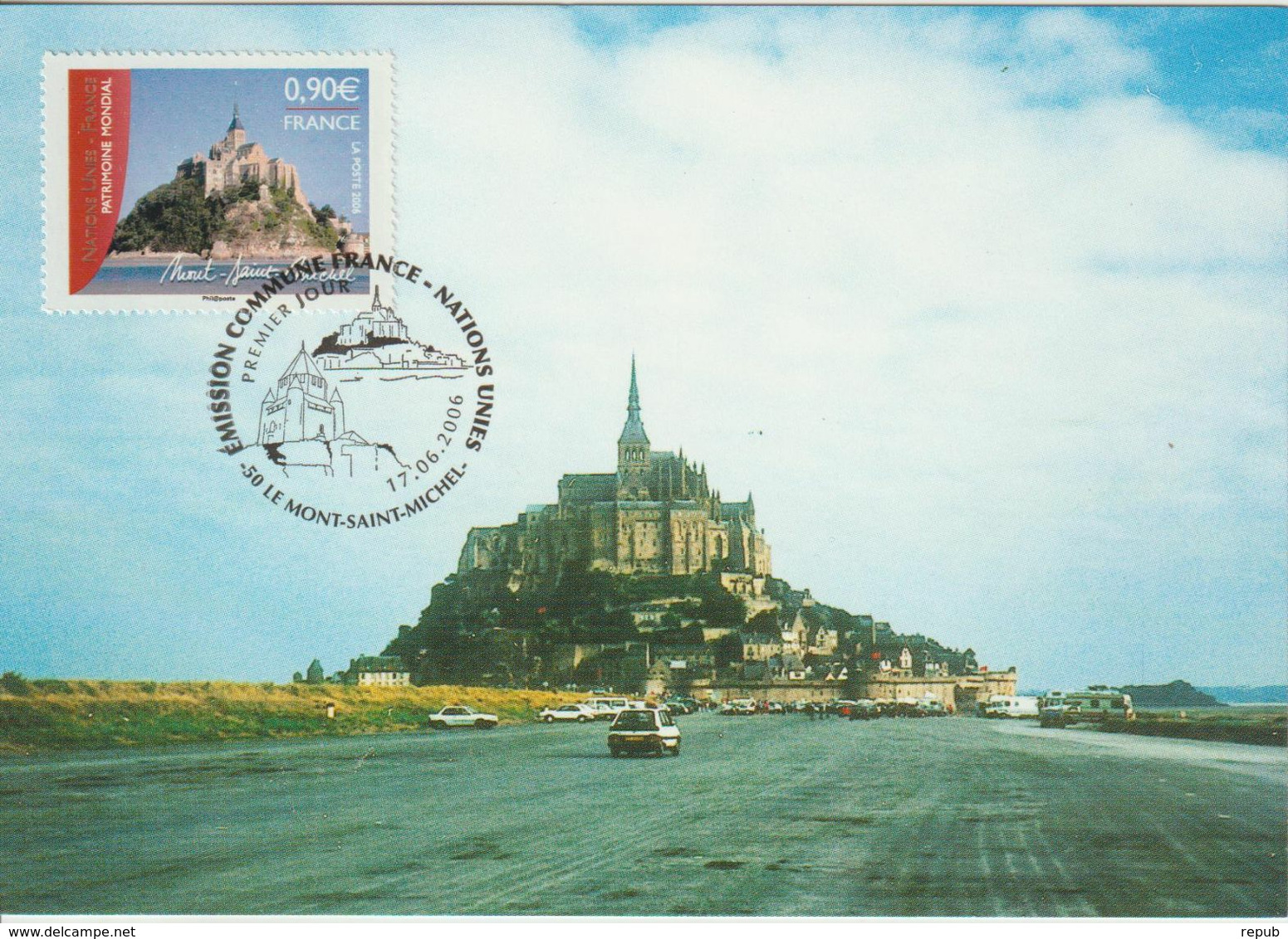 France Carte Maximum 2006 Mont Saint Michel 3924 - 2000-2009