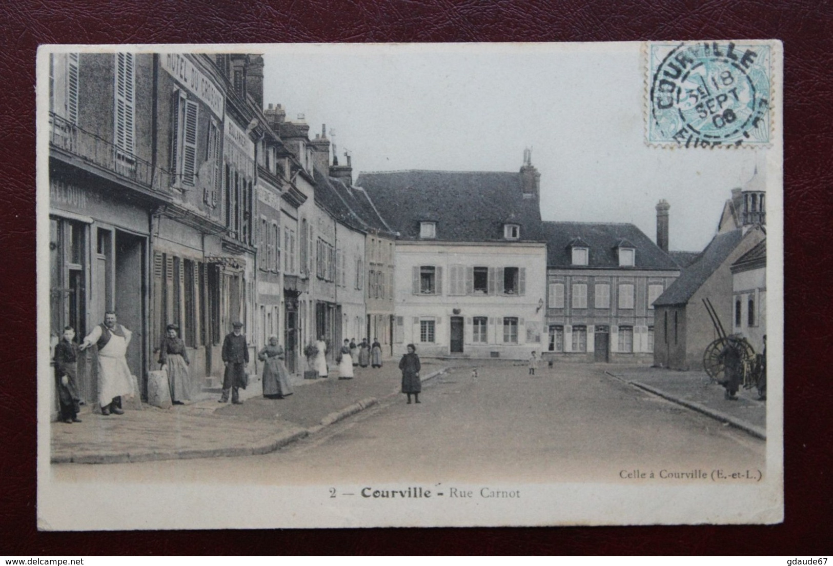 COURVILLE (28) - RUE CARNOT - Courville