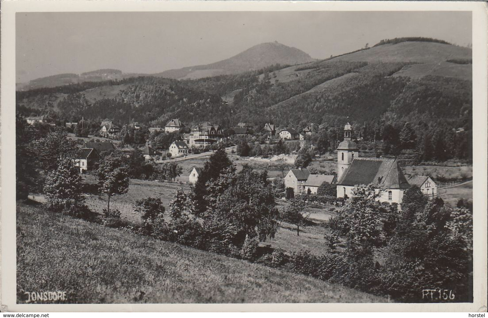 D-02796 Kurort Jonsdorf - Alte Ansicht - Kirche - Goerlitz