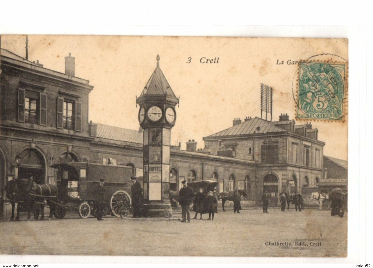 CREIL    / LA GARE - Creil