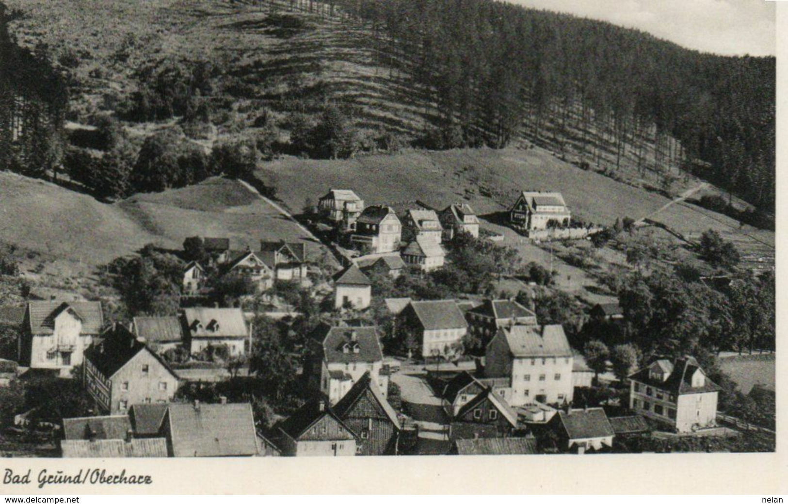 BAD GRUND OBERHARZ-REAL PHOTO-1950 - Bad Grund