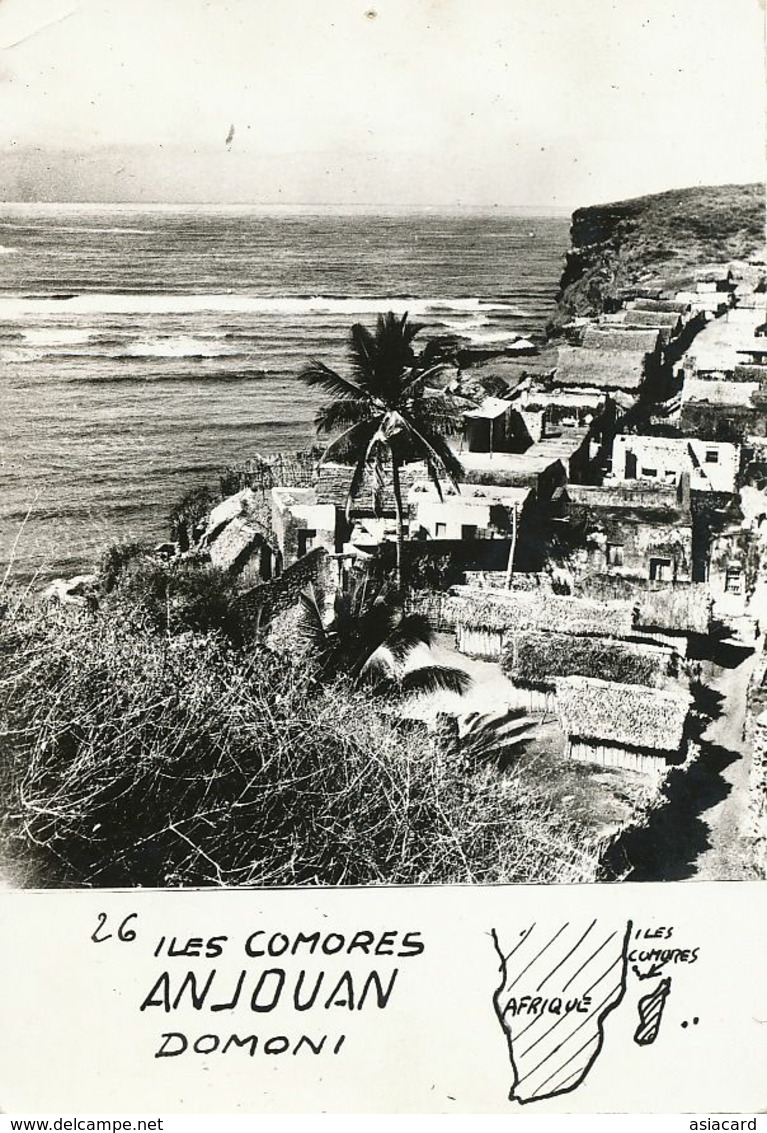 Real Photo Sultanat Anjouan Comores Comoros Domoni   . Sultan . Muslim - Komoren