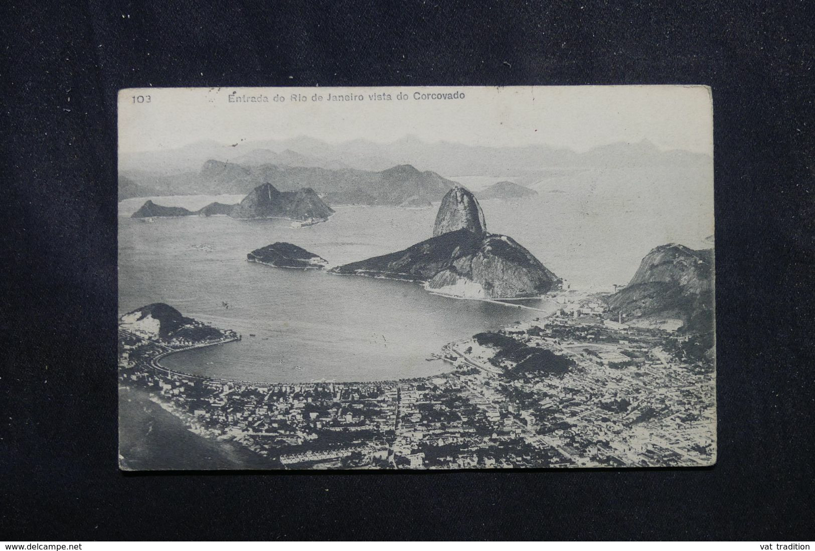 BRÉSIL - Affranchisseent De Rio De Janeiro Sur Carte Postale Pour La France - L 70452 - Lettres & Documents