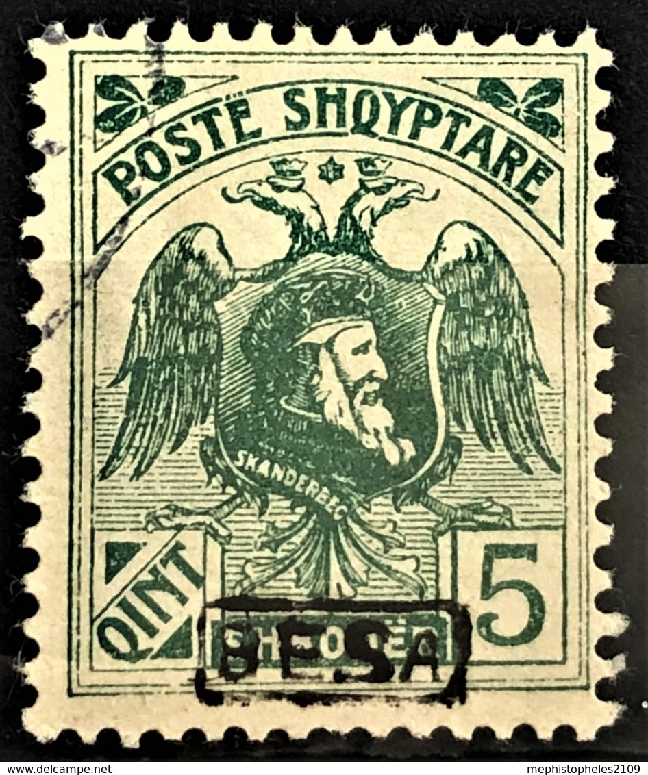ALBANIA 1922 - MLH - Mi Sc# 156 - 5q - Albanien